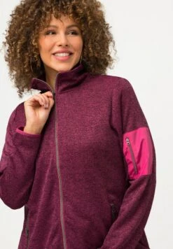 Ulla Popken Strickjacke - Fuchsia Roze -Ulla Popken 22695238c17745848bd846a040b2a656