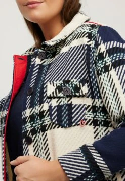 Ulla Popken Leichte Jacke - Navy Blue Multi 11 Ulla Popken Leichte Jacke - Navy Blue Multi -Ulla Popken 22af57ab8eba4bd0bfc4453345fb6676