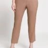Ulla Popken Stoffhose - Brown