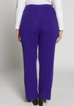 Ulla Popken Stoffhose - Lila -Ulla Popken 237023549e91451ca49c10f735dfe137
