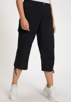 Ulla Popken Cargohose - Schwarz 10 Ulla Popken Cargohose - Schwarz -Ulla Popken 239e94b143ea49e38a180220e7aaf744