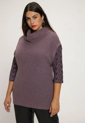 Ulla Popken STRUKTUR OVERSIZED HALBARM - Strickpullover - Ziegelbraun 8 Ulla Popken STRUKTUR OVERSIZED HALBARM - Strickpullover - Ziegelbraun – Bild 6