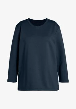 Ulla Popken Sweatshirt - Bleu Nuit Mat -Ulla Popken 24f193534e15414d81c629abe59002a5 2