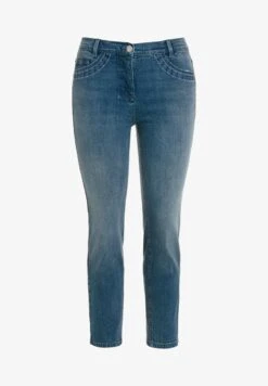 Ulla Popken SARAH - Jeans Straight Leg - Blue -Ulla Popken 24f7310d70bf43f69404f320b15a009b