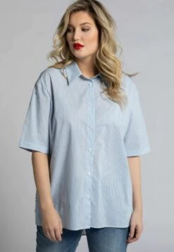 Ulla Popken Hemdbluse - Hemelsblauw