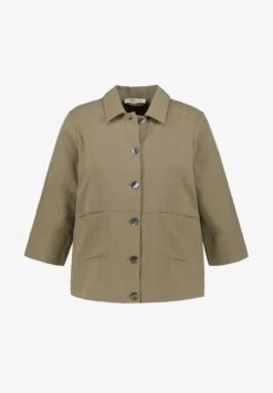 Ulla Popken Hemdbluse - Schilf -Ulla Popken 25bcd0b5d6d7440b9da25ee39b28d6ae