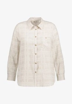 Ulla Popken Hemdbluse - Crème -Ulla Popken 2772747da2734dea8e8db86439022cb9