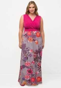 Ulla Popken Maxikleid - Dark Lilac -Ulla Popken 277b4cdd7bef43d0bd275f8e471c6bbe 1