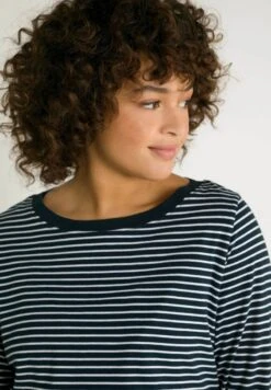 Ulla Popken Nachtwäsche Set - Navy Blue Stripe -Ulla Popken 28470c480aa443428b08ed6f6514f6b3