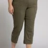Ulla Popken Stoffhose - Khaki