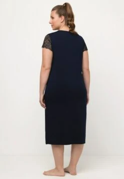 Ulla Popken Nachthemd - Night Blue 10 Ulla Popken Nachthemd - Night Blue -Ulla Popken 29199ab1bd02472ba8ba007a1a7f5a1b