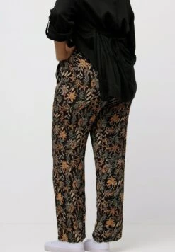 Ulla Popken TROPICAL LEAF PRINT FIT - Stoffhose - Black 10 Ulla Popken TROPICAL LEAF PRINT FIT - Stoffhose - Black -Ulla Popken 2a40e8175b334a21bb227f23701b38b7