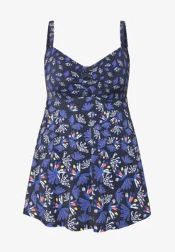 Ulla Popken Badeanzug - Navy Blue -Ulla Popken 2a6892ceaf1742edb8276b23cfc58dd0