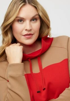 Ulla Popken Sweatshirt - Walnuss 11 Ulla Popken Sweatshirt - Walnuss -Ulla Popken 2aea1eaeea784d0eaf48e71285a59957