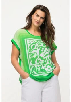Ulla Popken IMPRIMÉ GRAPHIQUE COUPE DÉCOLLETÉ ROND - T-Shirt Print - Vert Pomme -Ulla Popken 2af304e91da84853a9e9bf26d56c4277