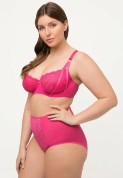 Ulla Popken LEAF PATTERN - Bügel BH - Hibiscus Pink -Ulla Popken 2b69a47b71a74728837a2e3fd5acc2c0