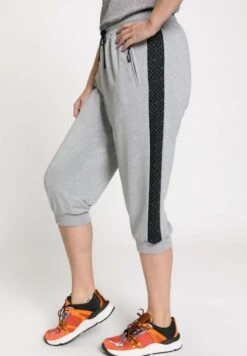 Ulla Popken Jogginghose - Grau Melange -Ulla Popken 2c1bd2e00f9b49ae98a84d2787815039