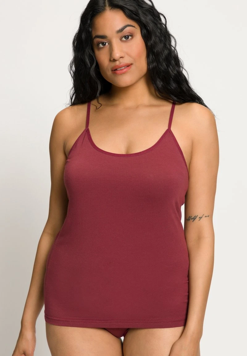 Ulla Popken STRETCH - Top - Burgundy 3 Ulla Popken STRETCH - Top - Burgundy