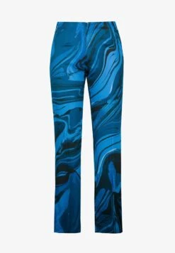 Ulla Popken Stoffhose - Stralend Blauw -Ulla Popken 2cee4d95a76840abbe7506b05a394685