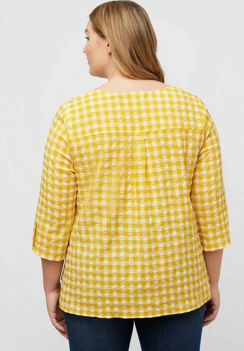 Ulla Popken Bluse - Geel 5 Ulla Popken Bluse - Geel – Bild 3