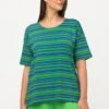 Ulla Popken T-Shirt Print - Vert Pomme