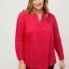 Ulla Popken Bluse - Magentapink -Ulla Popken 2e50f96a6a724ac5a89377fb17992946