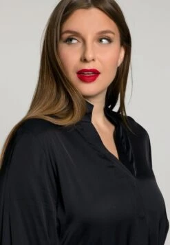 Ulla Popken Blusenkleid - Zwart -Ulla Popken 2eaea041ff2b47838cb8e60b0d402445