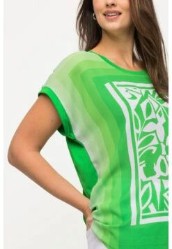 Ulla Popken IMPRIMÉ GRAPHIQUE COUPE DÉCOLLETÉ ROND - T-Shirt Print - Vert Pomme -Ulla Popken 2f75af5cedb14b8b8b693fff2072de05