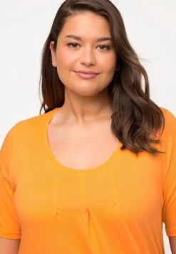 Ulla Popken GROSSE GRÖSSEN - T-Shirt Basic - Cantaloupe Orange -Ulla Popken 305c1e02acf145b5a9406cd2a0289b0b