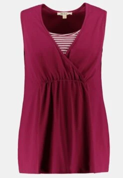 Ulla Popken BELLIEVA - Top - Magnolienrot -Ulla Popken 32059ea273724ca8a928872498181b69