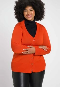 Ulla Popken Strickjacke - Saffraan 10 Ulla Popken Strickjacke - Saffraan -Ulla Popken 334149b9fe4b4d1ebc43f0d0e861ef10