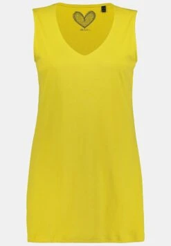 Ulla Popken Top - Mattes Gelb -Ulla Popken 33b12cd05fcc467496e8915f2836c4fd
