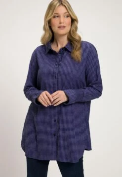 Ulla Popken Hemdbluse - Blauwe Bes