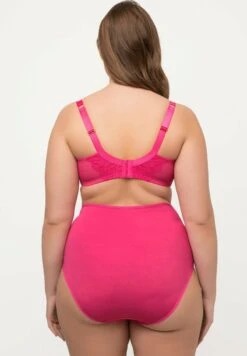 Ulla Popken LEAF PATTERN - Bügel BH - Hibiscus Pink -Ulla Popken 3408331dc8dd48a381a0ed3c03771f36