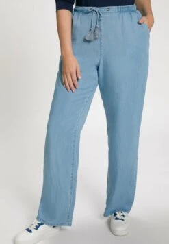 Ulla Popken Stoffhose - Blue Denim -Ulla Popken 341e96fbf4e84719b403254a9f10fa15 1
