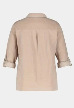 Ulla Popken Bluse - Donkerbeige -Ulla Popken 35608b5e54b84f1da5f5f64b36b96dc5