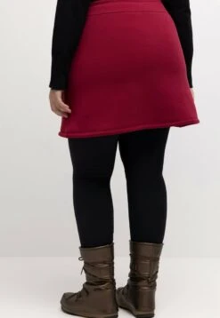 Ulla Popken A-Linien-Rock - Rouge Bordeaux -Ulla Popken 368b4ffc86f845c6b62bfd4a9e70b590