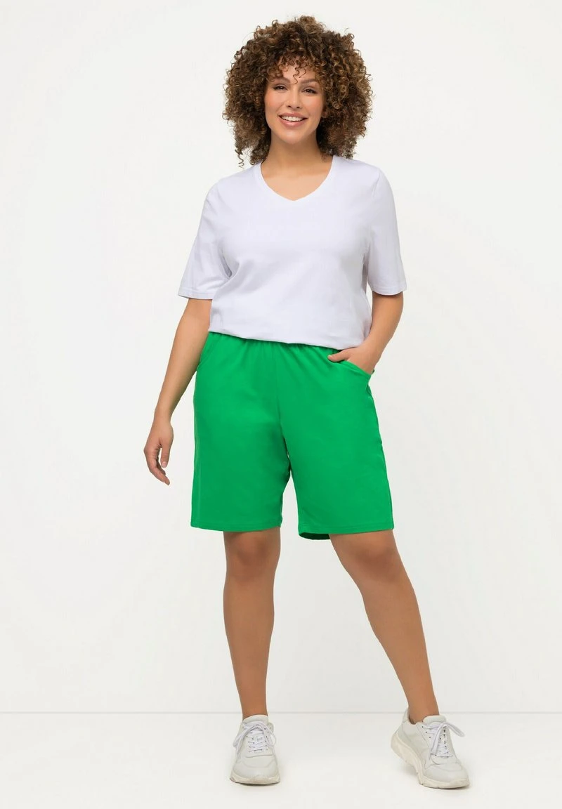 Ulla Popken STRETCH - Jogginghose - Grasgroen 4 Ulla Popken STRETCH - Jogginghose - Grasgroen – Bild 2