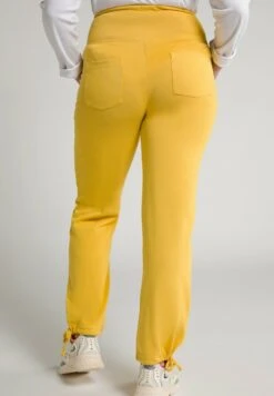 Ulla Popken BELLIEVA - Jogginghose - Helles Senfgelb -Ulla Popken 371d58deffd64458b28a75ca7a14e925