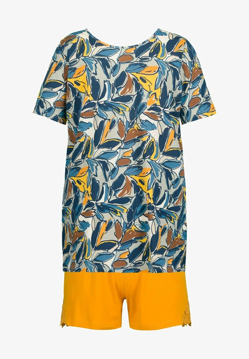 Ulla Popken Nachtwäsche Set - Curry 7 Ulla Popken Nachtwäsche Set - Curry – Bild 5