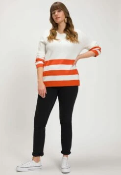 Ulla Popken Strickpullover - Schneeweiß -Ulla Popken 3778758dc9ba4889a689d1a3cdeccbb9