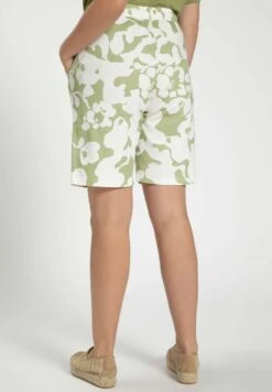 Ulla Popken Shorts - Light Green -Ulla Popken 38d17d1cbcfe4452908debf078407d8b
