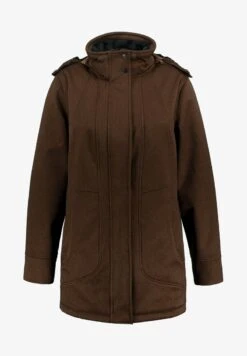 Ulla Popken HYPRAR VOERING OPSTAANDE KRAAG CA - Parka - Dennenbruin -Ulla Popken 39b4042680b74f68b64de95dae24493c