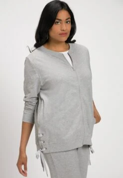 Ulla Popken HOMEWEAR LANGE MOUWEN - Sweatjacke - Lichtgrijs Melange 11 Ulla Popken HOMEWEAR LANGE MOUWEN - Sweatjacke - Lichtgrijs Melange -Ulla Popken 3a4c739f6fd945aab9eaa29cd637642a