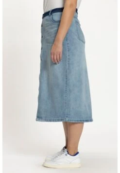 Ulla Popken Jeansrock - Bleu Clair -Ulla Popken 3afc9d631f6544ceaaaaf040126132a5