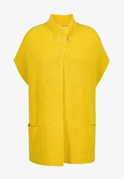 Ulla Popken Strickjacke - Senfgrün -Ulla Popken 3e21deeca4d948ac8704a2e6381b87de