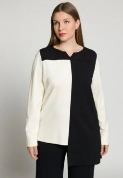Ulla Popken LONG SLEEVE - Hemdbluse - Black -Ulla Popken 3e931c24088c4e49b6c6faf06d72f788