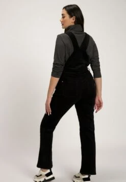 Ulla Popken Latzhose - Noir -Ulla Popken 3f5b4bab1d594fd7a3815d48edf82440