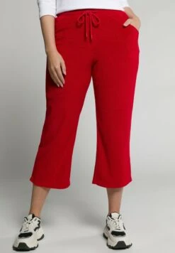 Ulla Popken ELASTIKBUND - Stoffhose - Salsa -Ulla Popken 3f836264d4ff4e7698ecb01abe5279ab 1