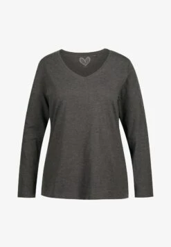 Ulla Popken LANGARM - Langarmshirt - Orange -Ulla Popken 3f8be00da90a43e3875e4b3c41ab2575